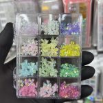 Renkli kurdela ve taş seti