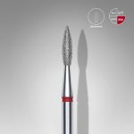 Elmas Sivri Alev Freze, Kırmızı, Çap 2,1 mm, Çalışma Kısmı 8 mm
