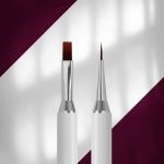 STALEKS EXCLUSIVE 08/03 Çift Taraflı Jel Fırçası 10 mm / Liner 10 mm